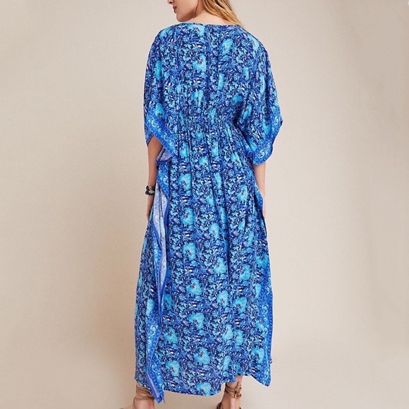 Anthropologie Rujuta Sheth Marley Cinched Kaftan - Picture 3 of 9